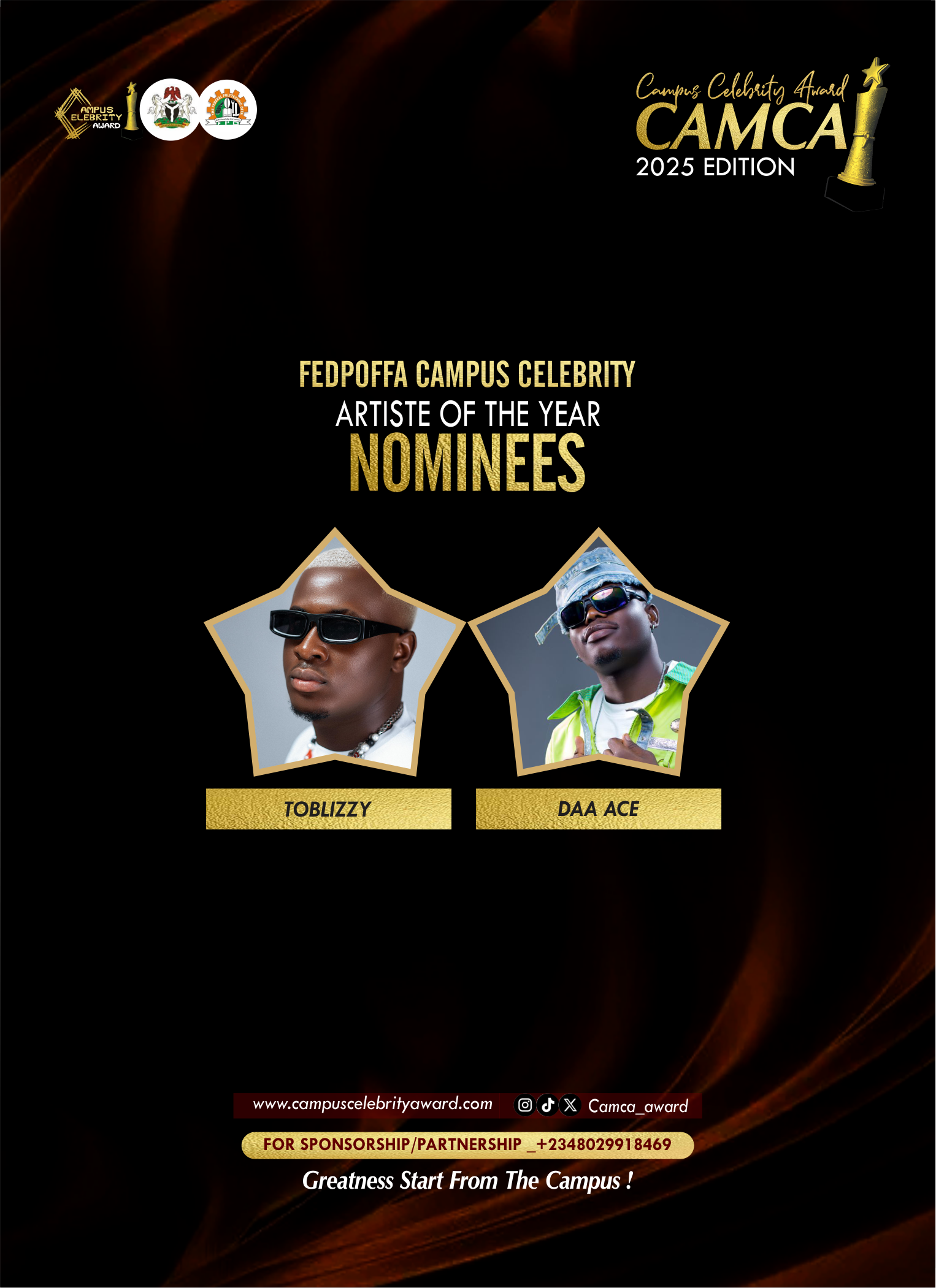 BEST ARTISTE - FEDPOFFA