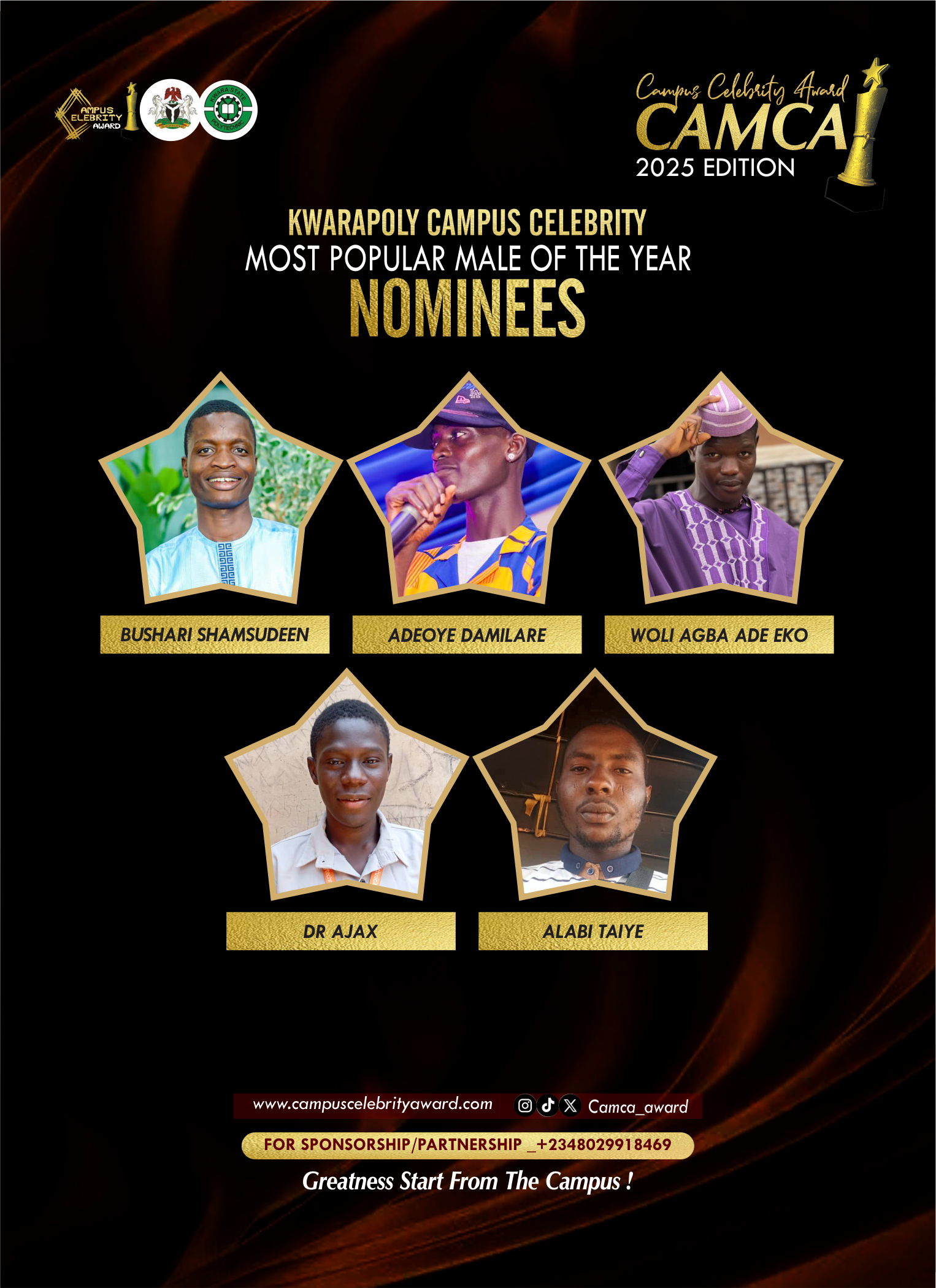 MOST POPULAR MALE - KWARAPOLY