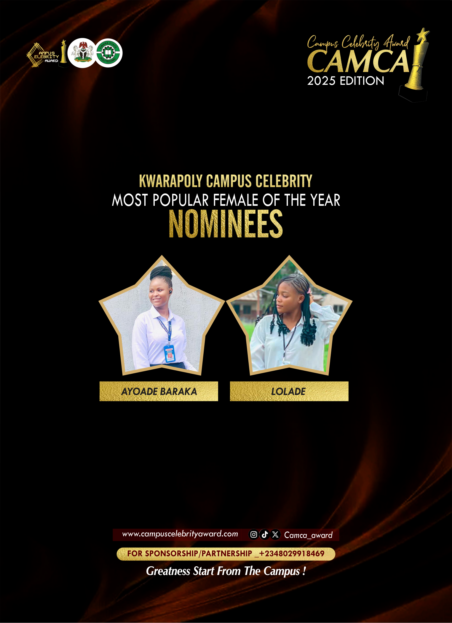 MOST POPULAR FEMALE - KWARAPOLY