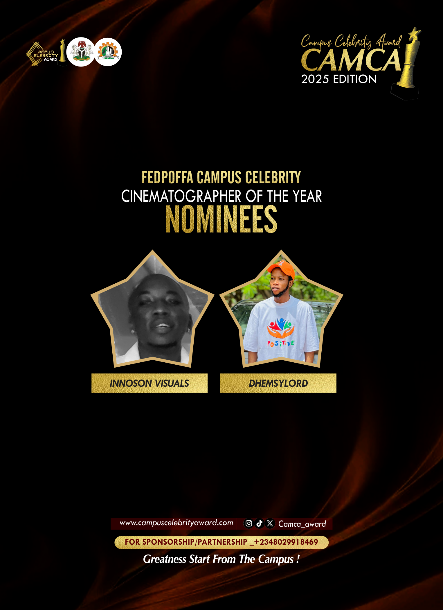 CINEMATOGRAPHER - FEDPOFFA