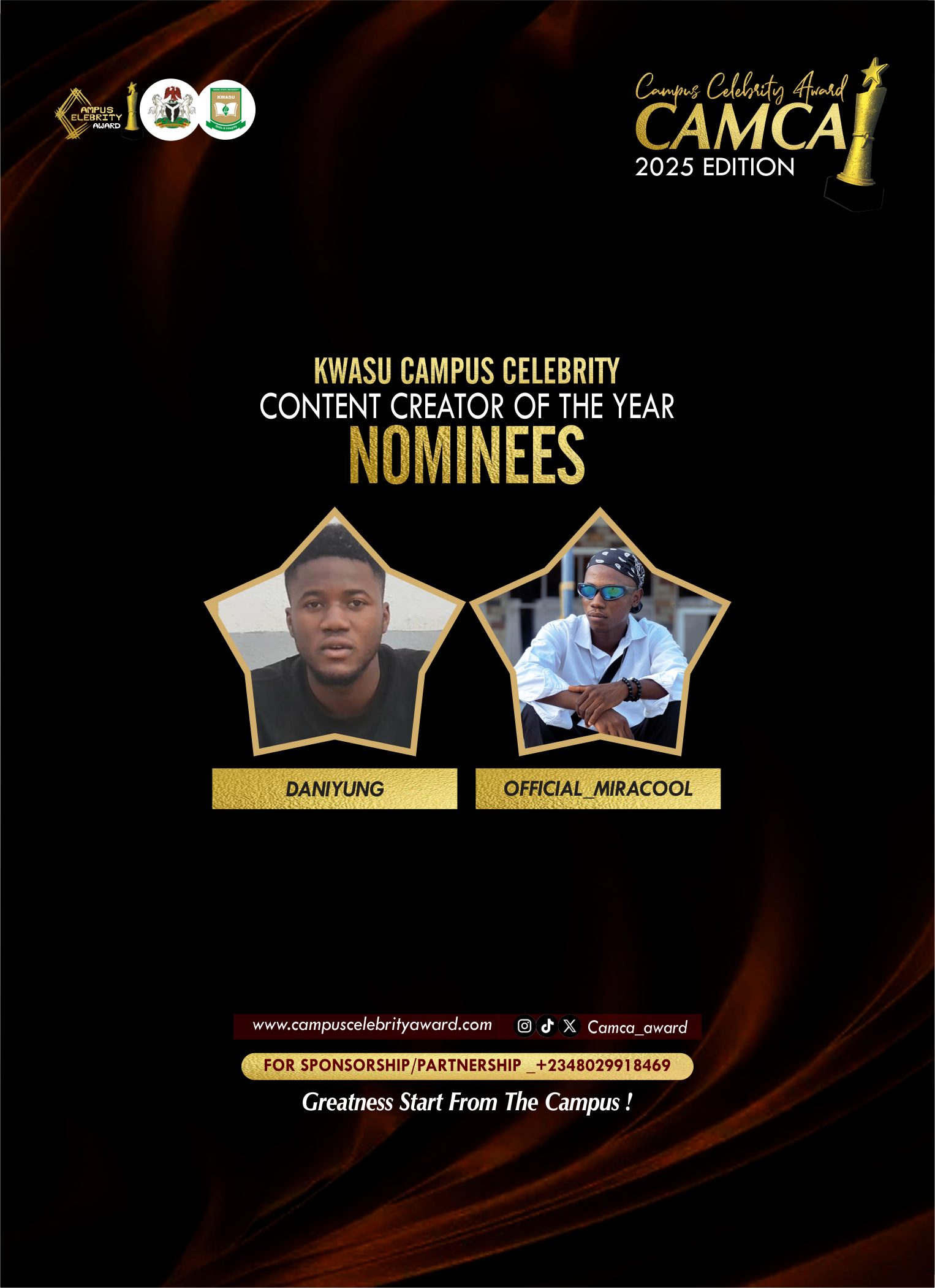 CONTENT CREATOR - KWASU